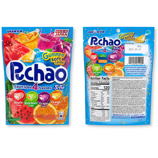 Puchao Fruit Soda Gummy Candy